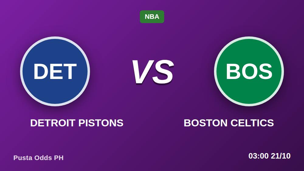 Can the Pistons Cover as Slim Favorites vs Celtics?
